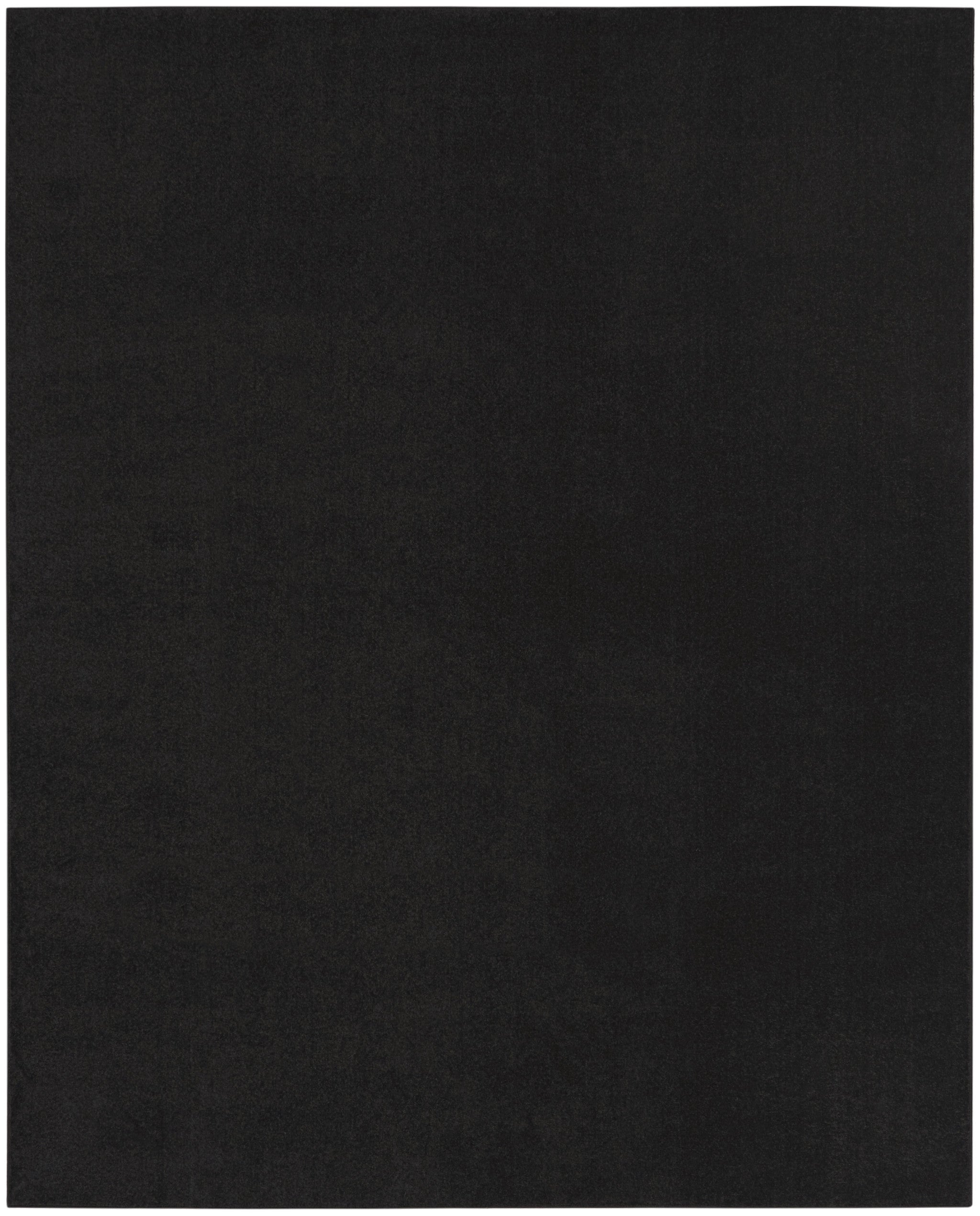 7' X 10' Black Indoor Outdoor Area Rug - GreatEagleInc