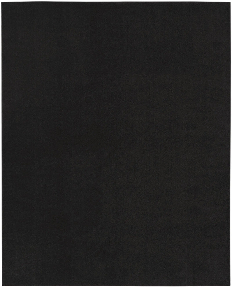 7' X 10' Black Indoor Outdoor Area Rug - GreatEagleInc