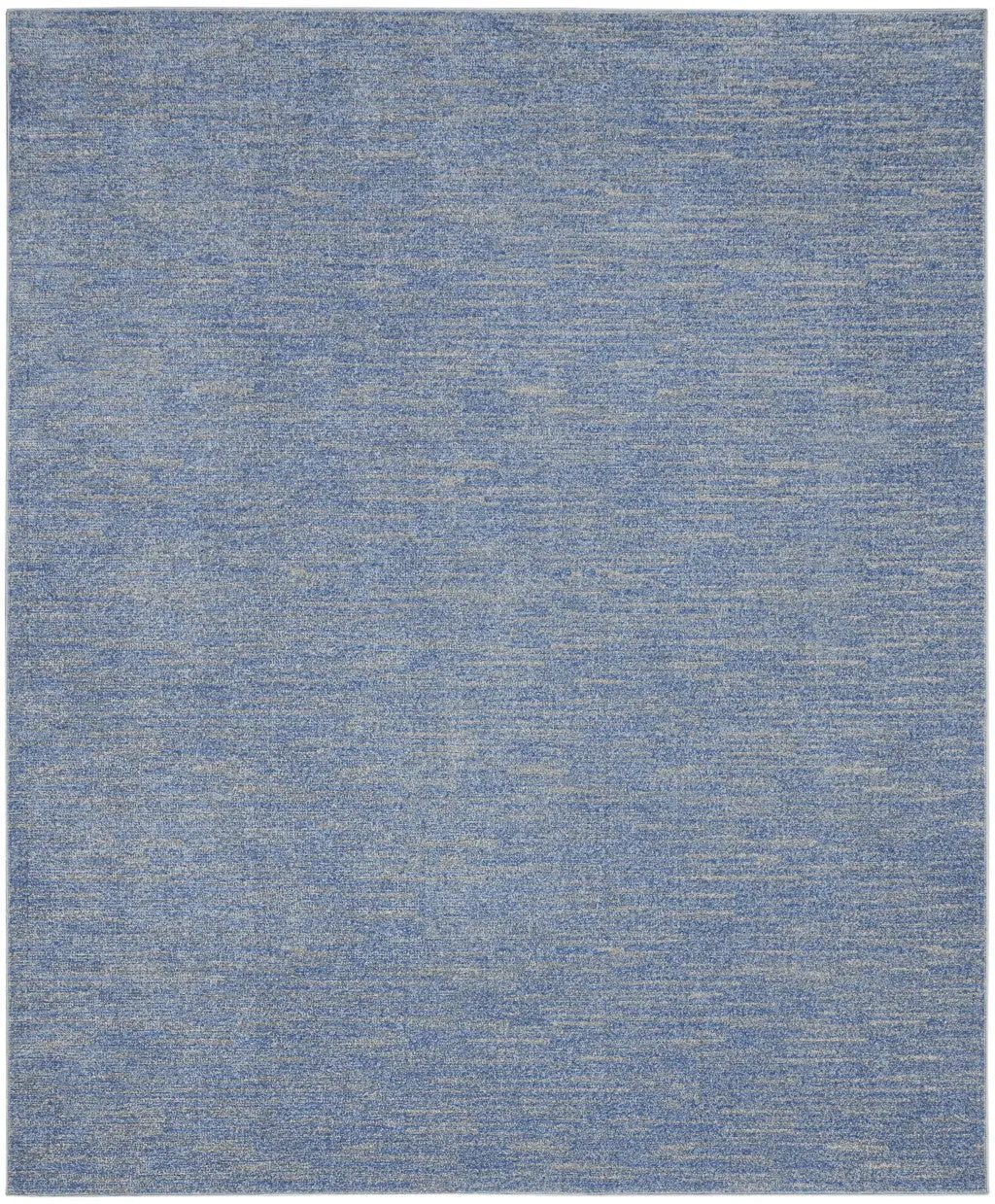 7' X 10' Blue And Gray Indoor Outdoor Area Rug - GreatEagleInc