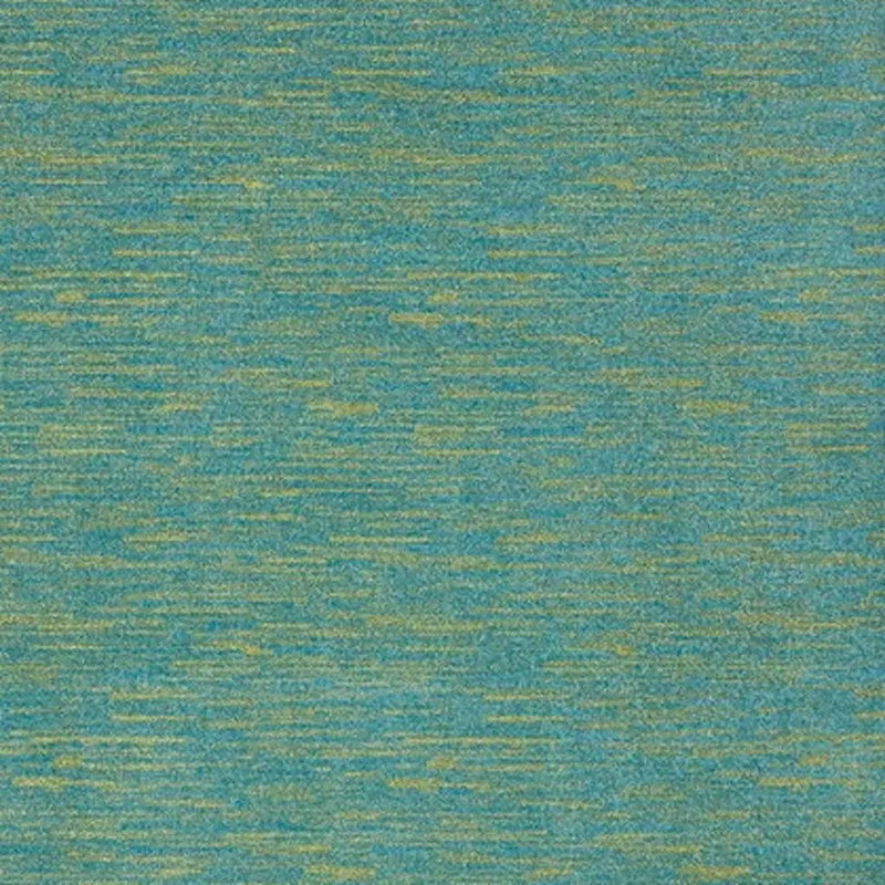 7' X 10' Blue And Green Indoor Outdoor Area Rug - GreatEagleInc