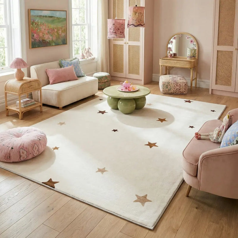7' X 10' Cream Abstract Area Rug Homeroots Home Decor