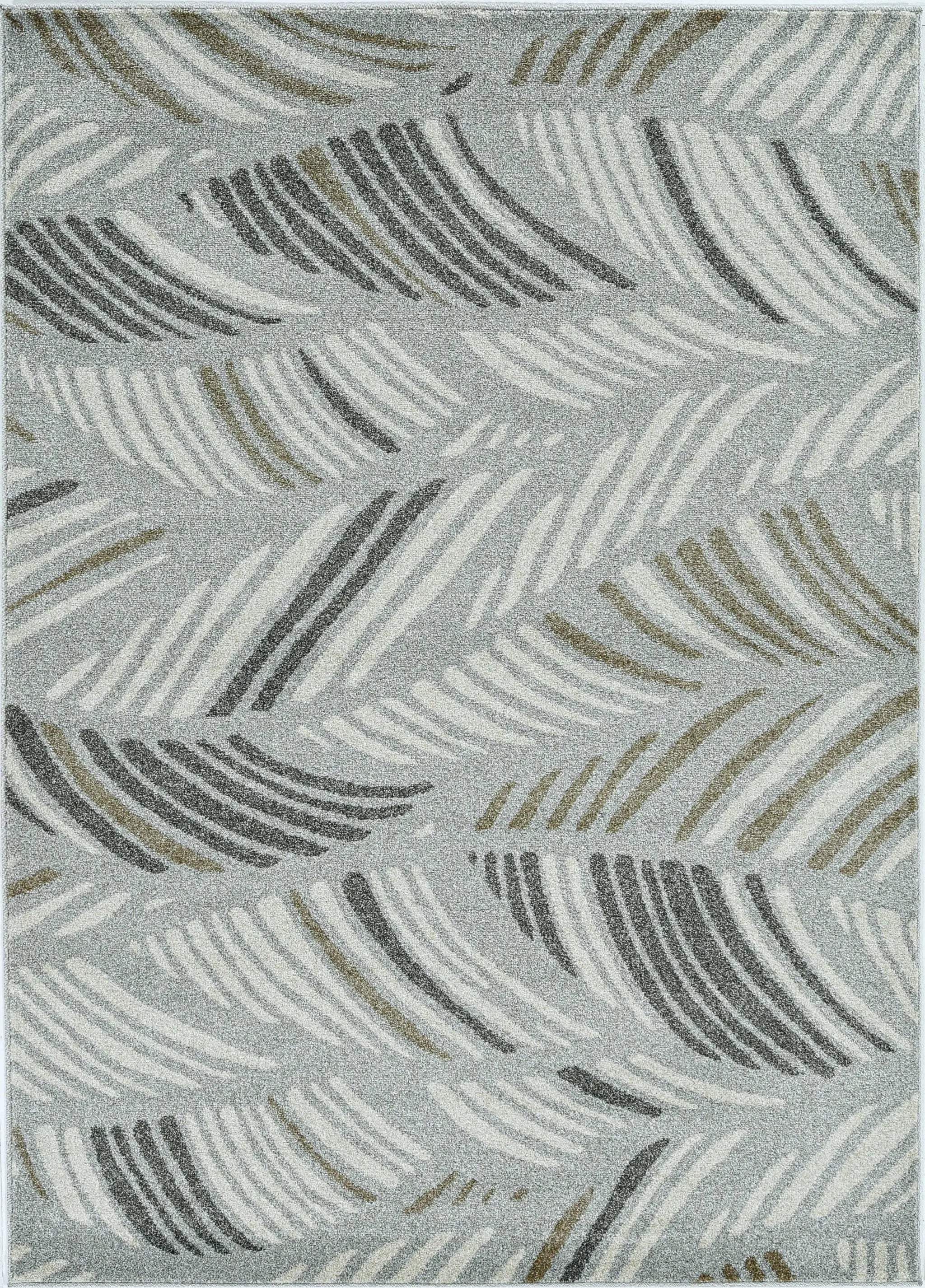 7' X 10' Gray Abstract Indoor Outdoor Area Rug Homeroots Outdoor