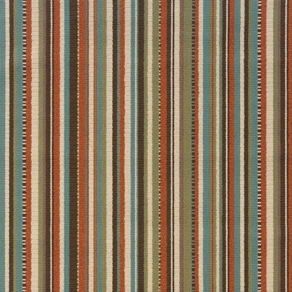7' X 10' Green Indoor Outdoor Area Rug Homeroots Outdoor