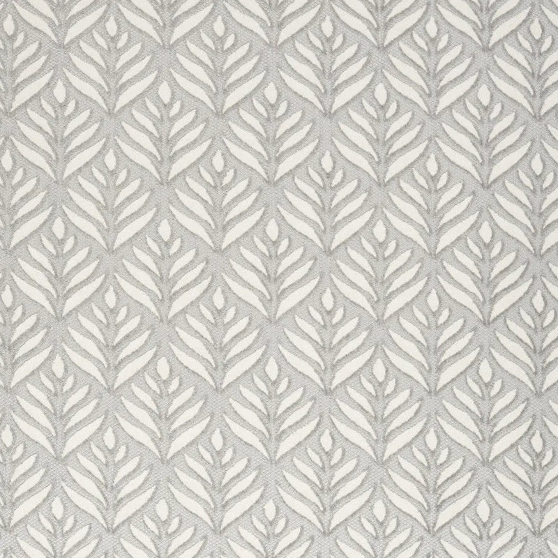 7' X 10' Grey Floral Stain Resistant Non Skid Area Rug Homeroots Outdoor