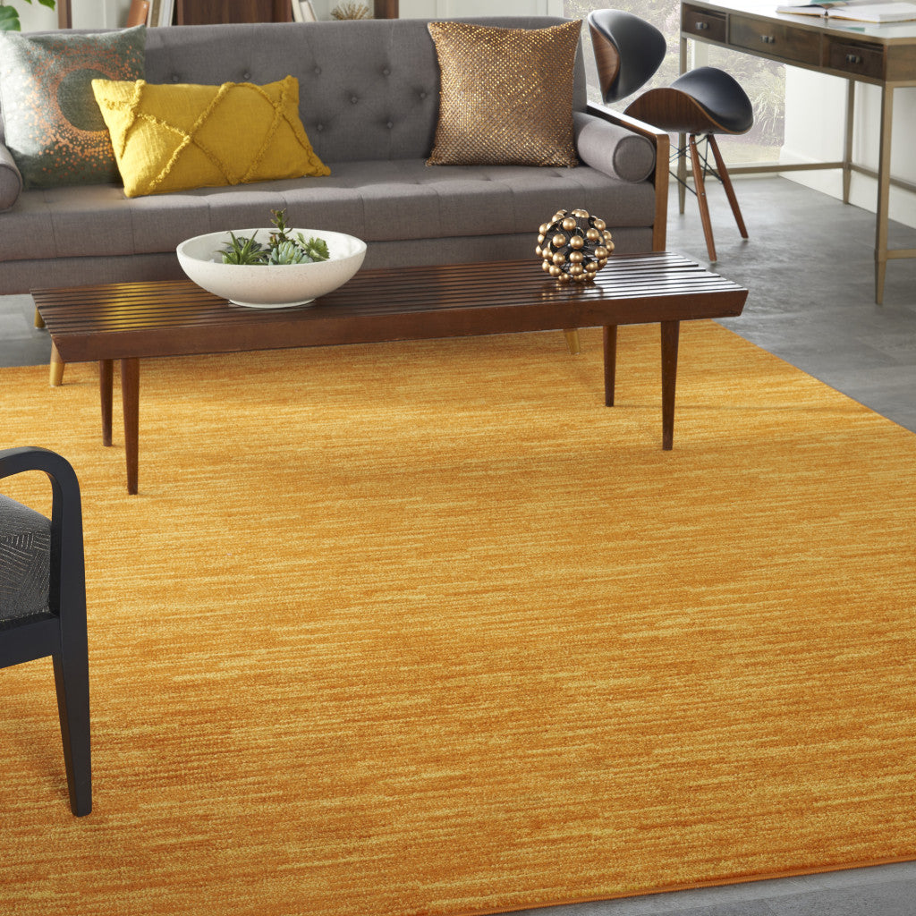 7' X 10' Orange Indoor Outdoor Area Rug - GreatEagleInc