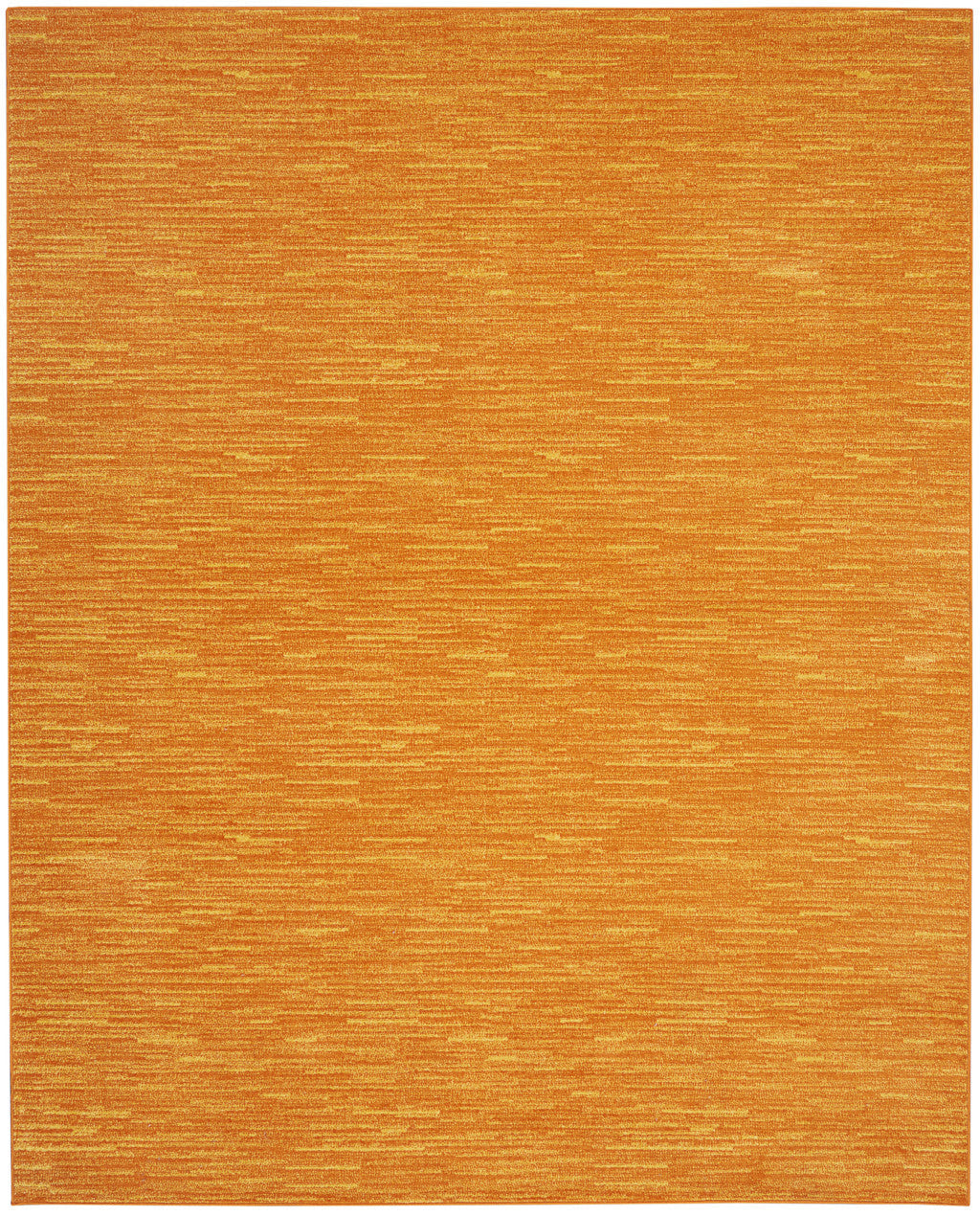7' X 10' Orange Indoor Outdoor Area Rug - GreatEagleInc