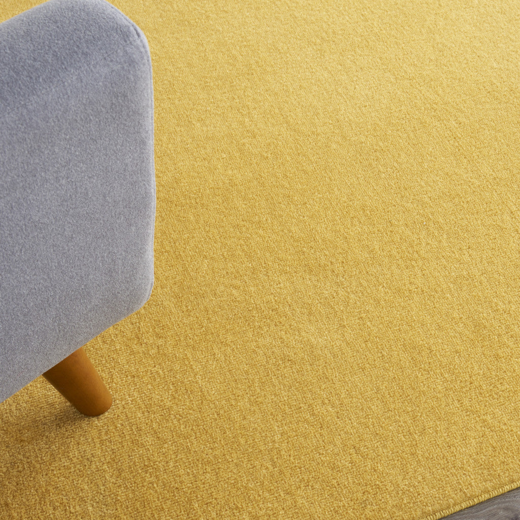 7' X 10' Yellow Indoor Outdoor Area Rug - GreatEagleInc