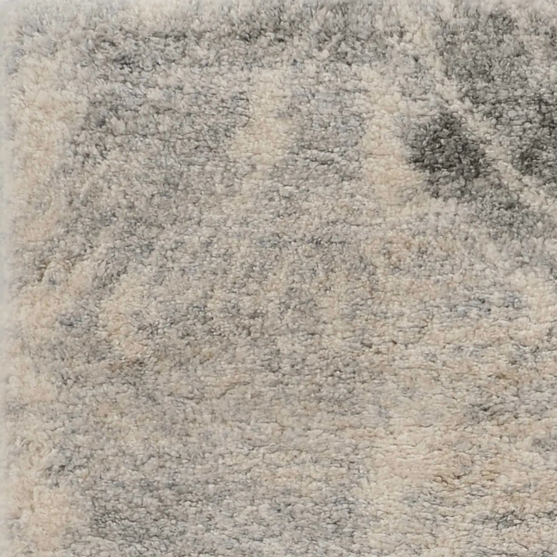 7' X 9' Gray And Ivory Diamond Area Rug Homeroots Home Decor