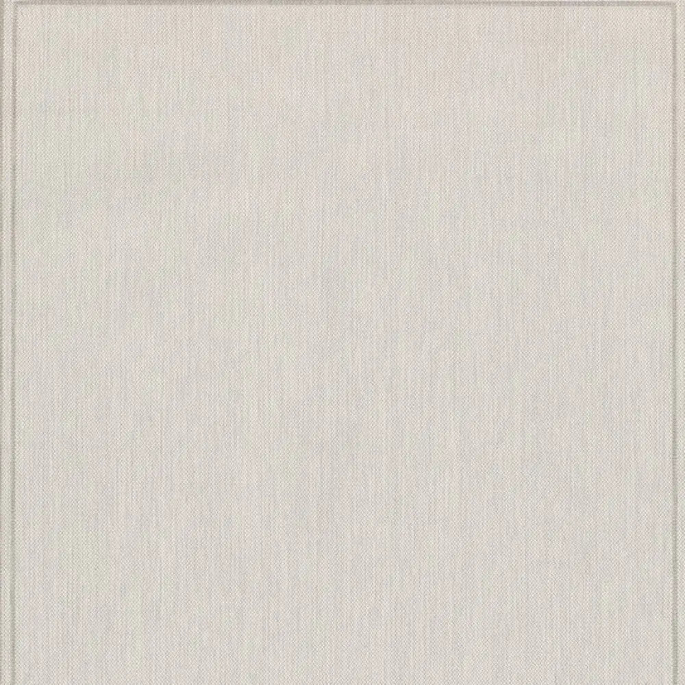 7' X 9' Gray And Ivory Indoor Outdoor Area Rug Homeroots Outdoor