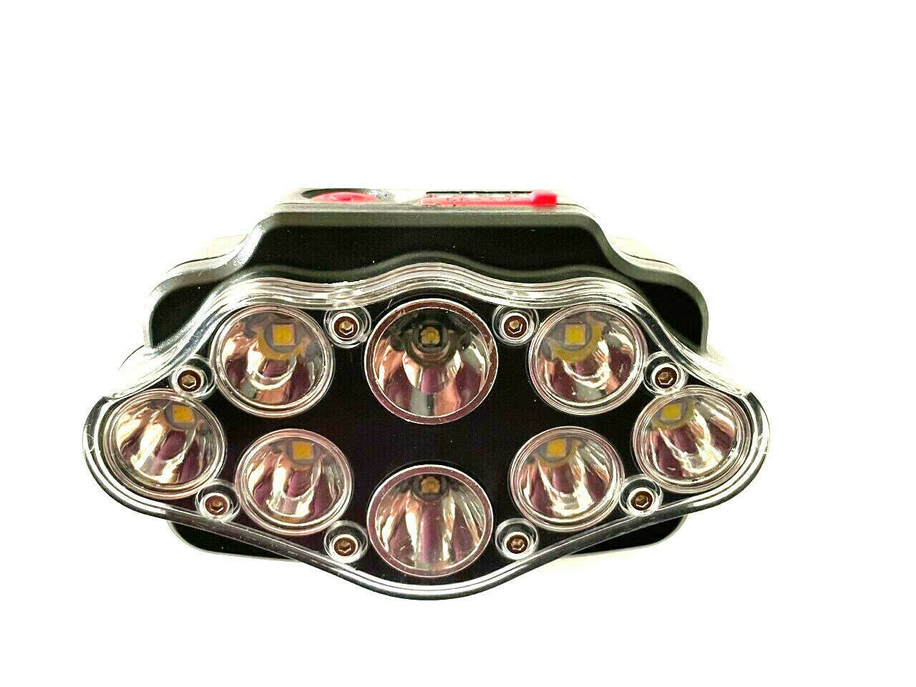 8 Led Ultra Bright Headlamp Head Light Flashlight Rechargeable Travel Outdoors Hashir Products