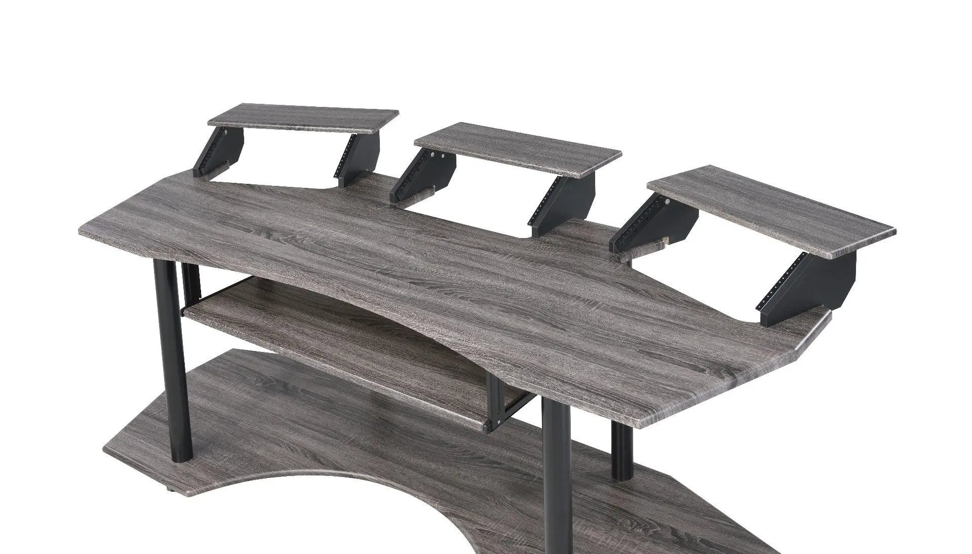 83" Black Music Recording Studio Desk Homeroots Office
