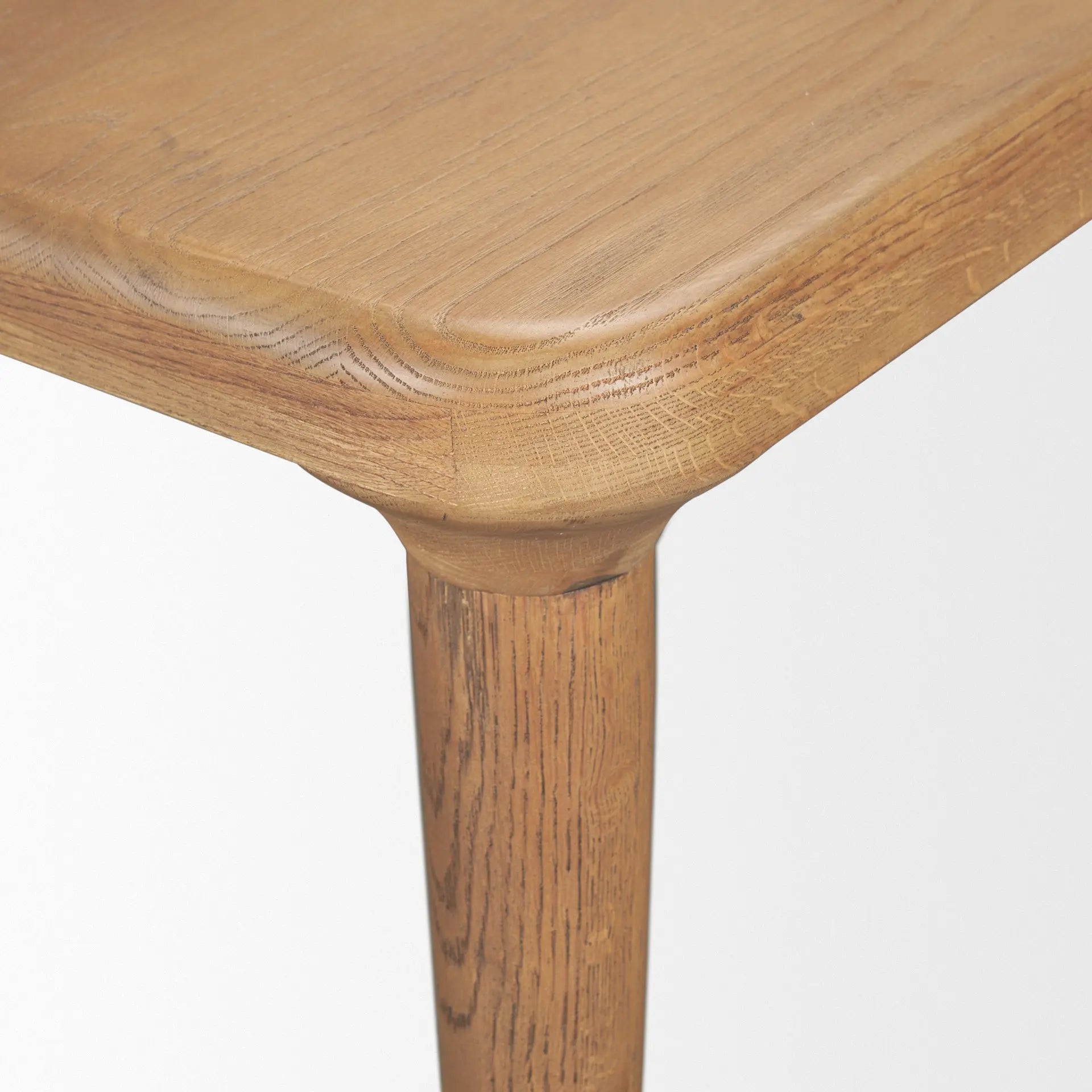 84" Brown Solid Wood Dining Table Homeroots Kitchen & Dining