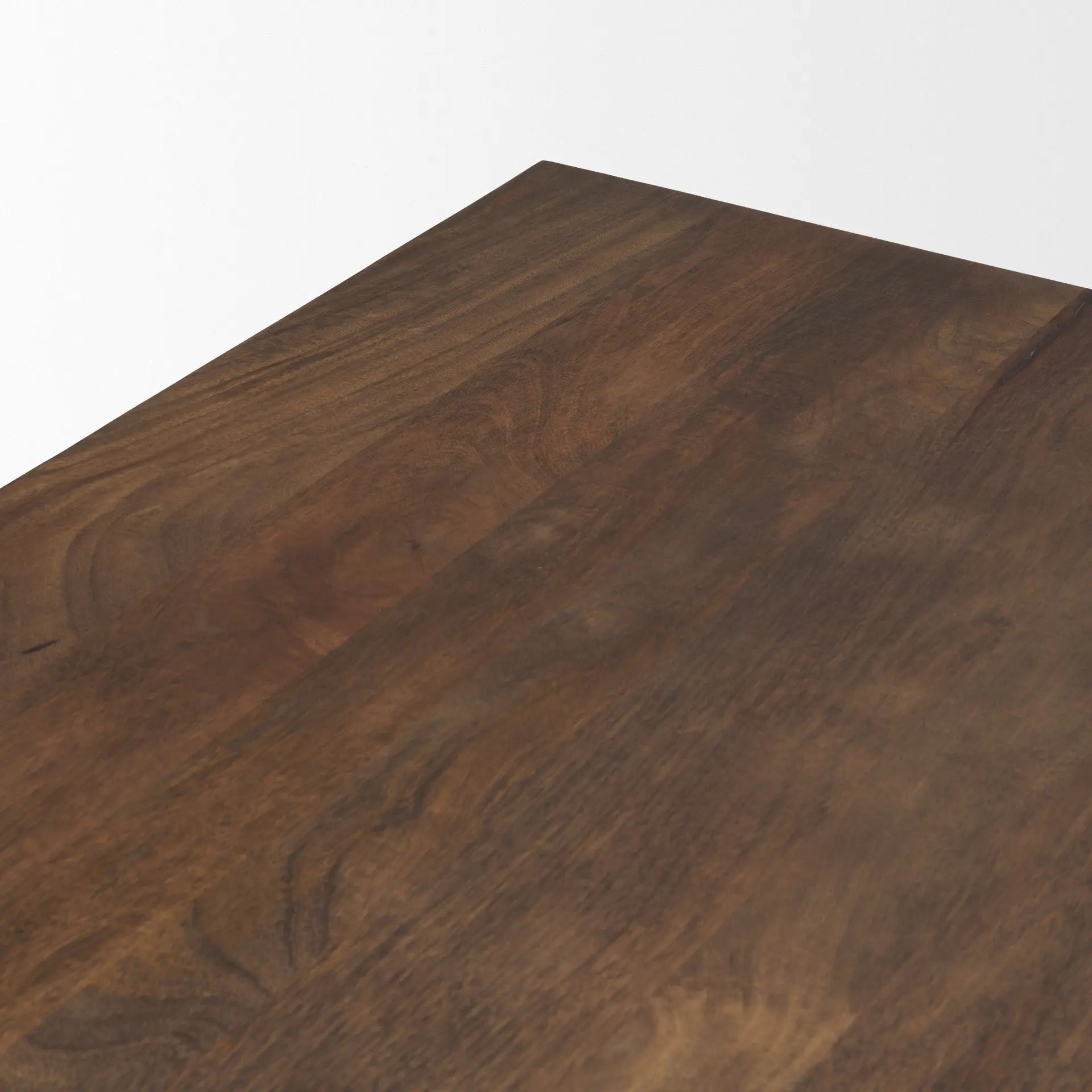 84" Brown Solid Wood Dining Table Homeroots Kitchen & Dining