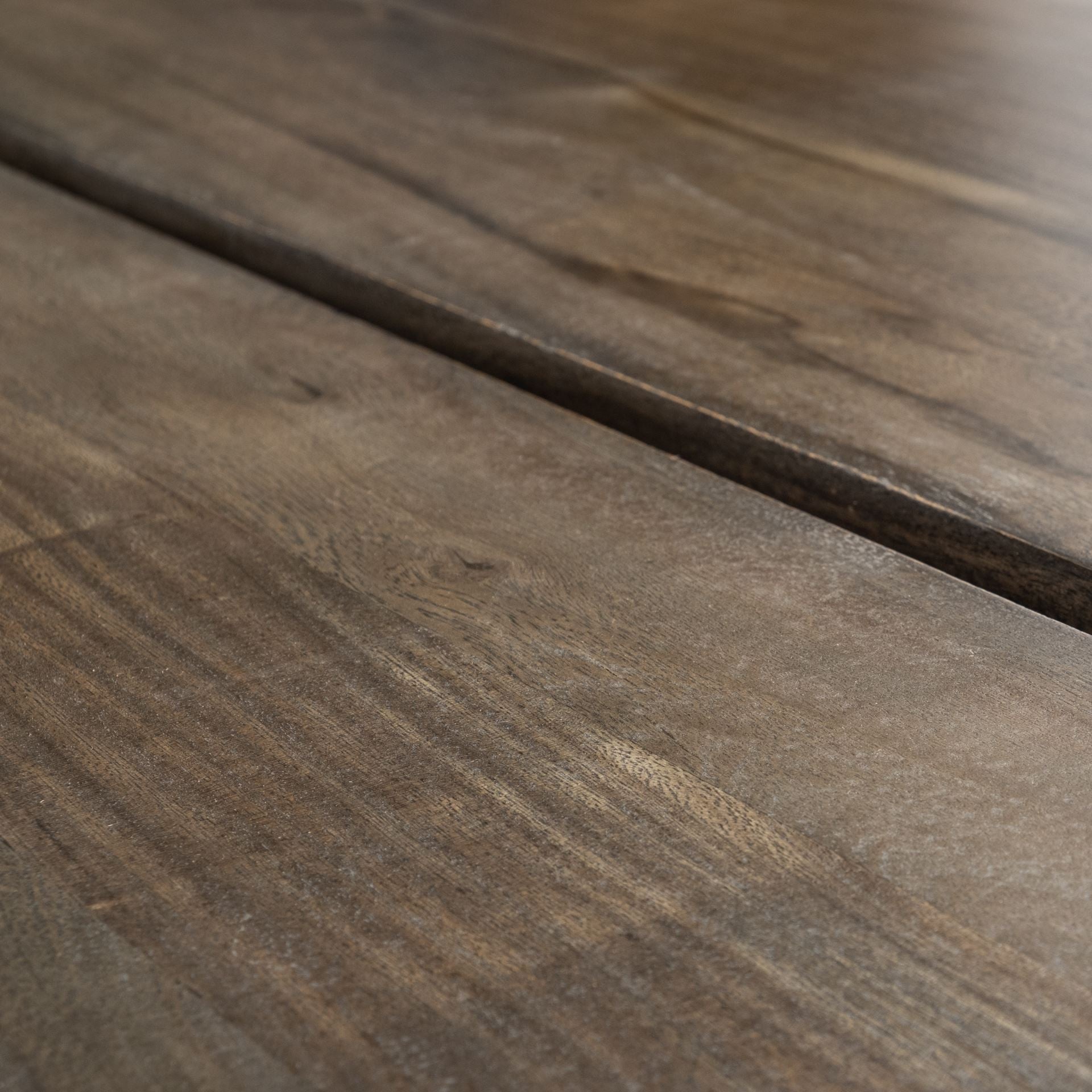 84" Brown Solid Wood Sled Base Dining Table - GreatEagleInc