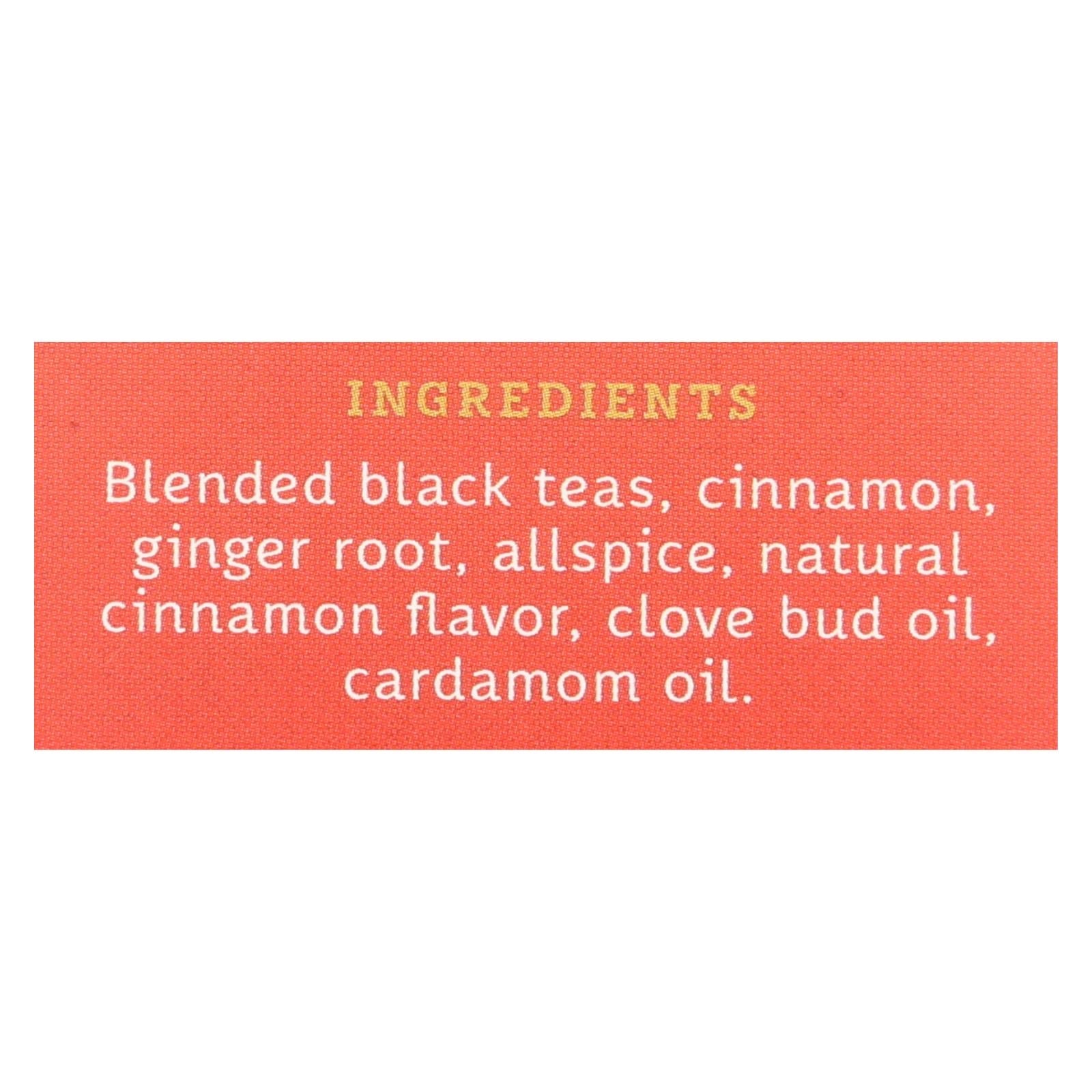 Stash Tea Chai Black Tea - Double Spice - Case Of 6 - 20 Bags Stash Tea