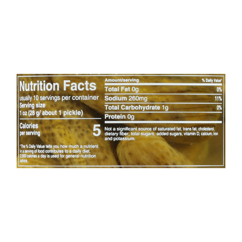 Mt Olive Pickle Co Kosher Baby Dills - Case Of 6 - 16 Fz Mt Olive Pickle Co