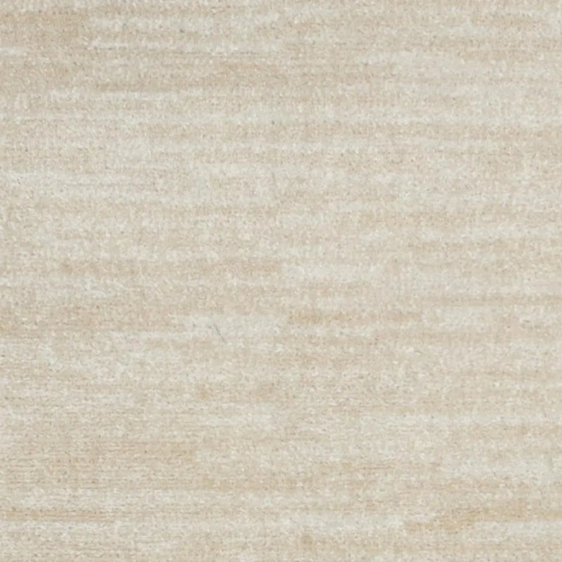 8' Beige And Ivory Indoor Outdoor Runner Rug - GreatEagleInc