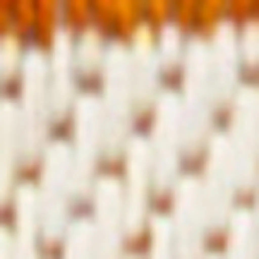 8' Beige And Orange Striped Indoor Outdoor Runner Rug Homeroots Outdoor