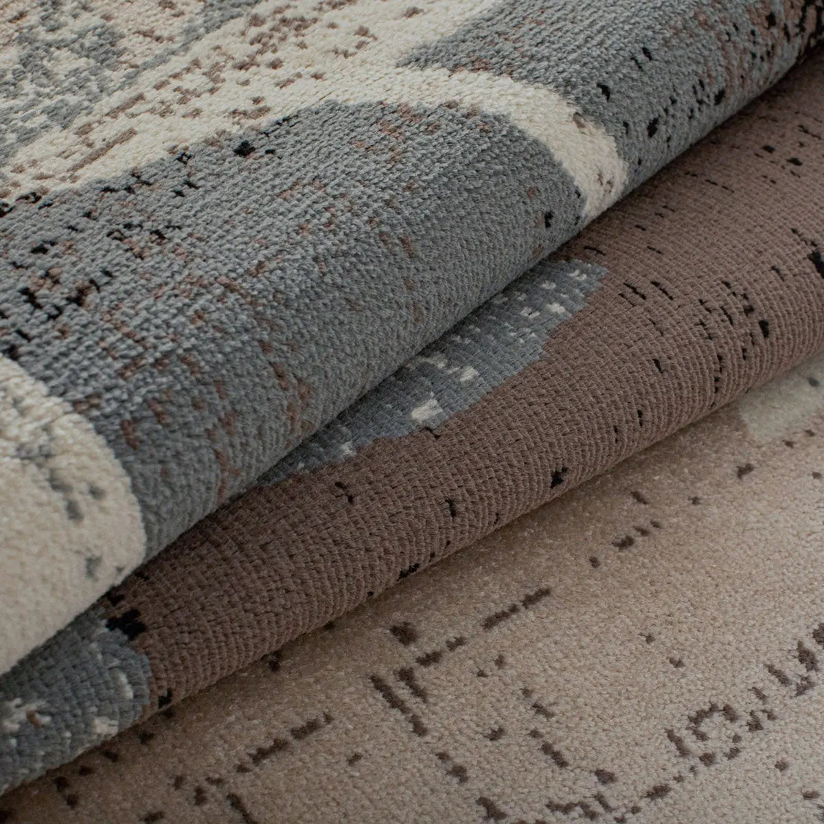 8' Beige Brown And Gray Floral Distressed Runner Rug Homeroots Home Decor
