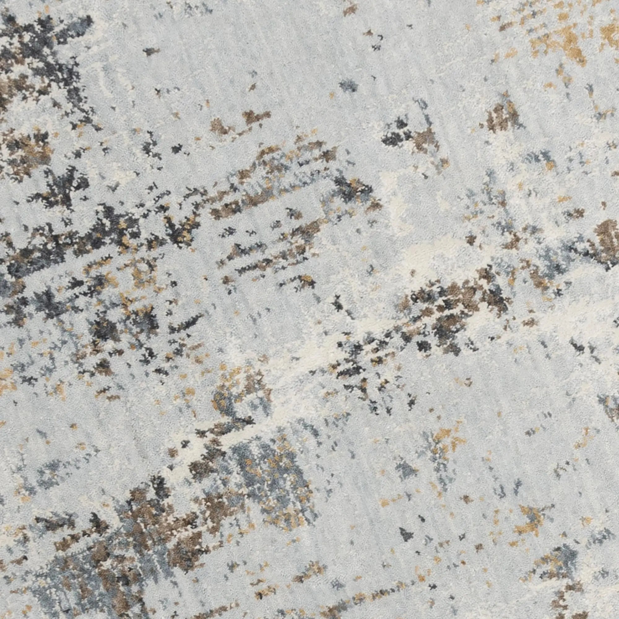 8' Blue Gray And Ivory Abstract Hand Carved Handmade Area Rug Homeroots Home Decor