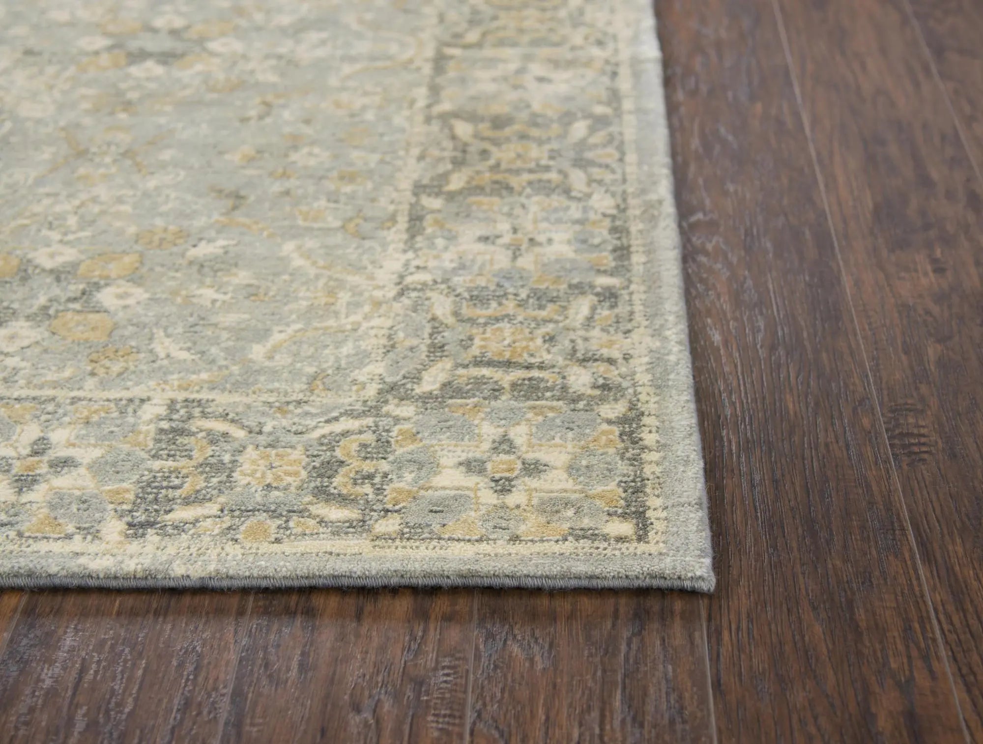 8' Gray Brown And Beige New Zealand Lambs Wool Oriental Hand Carved Handmade Area Rug Homeroots Home Decor