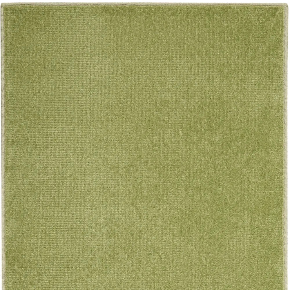8' Green Indoor Outdoor Runner Rug - GreatEagleInc