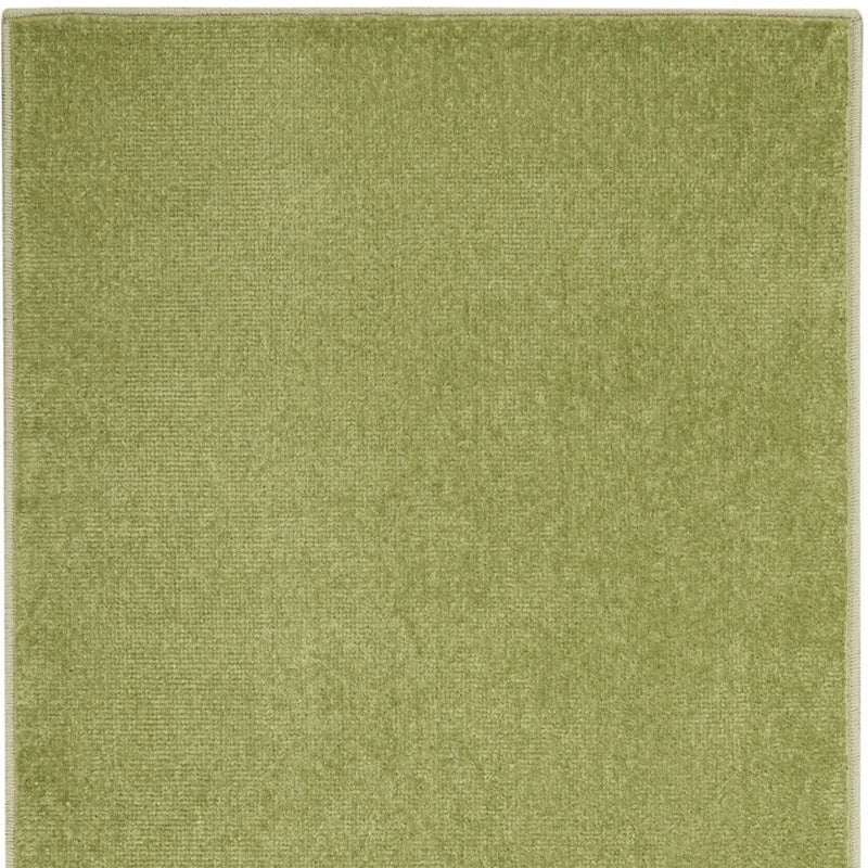 8' Green Indoor Outdoor Runner Rug - GreatEagleInc