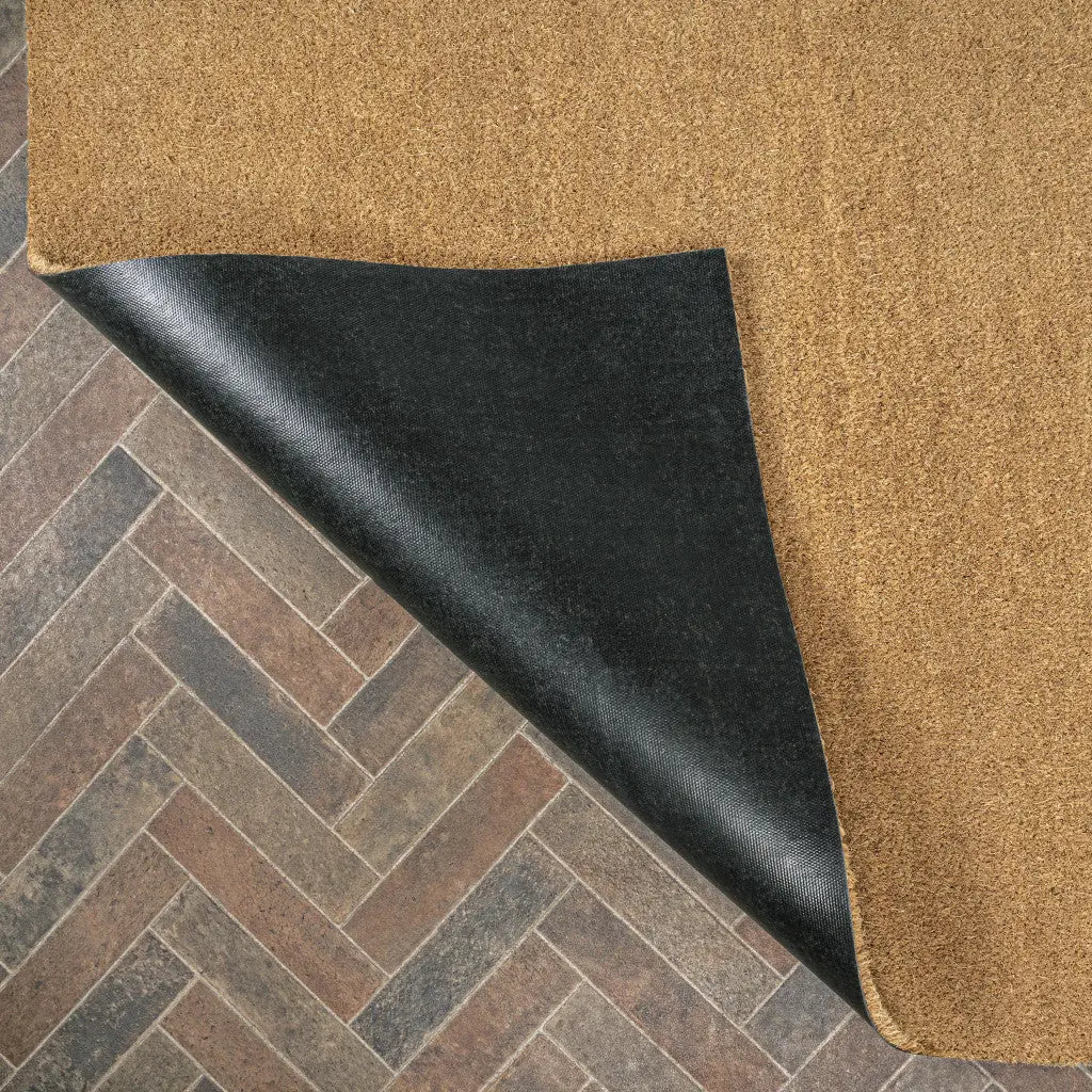 8' Light Brown Indoor Outdoor Runner Rug Homeroots Outdoor