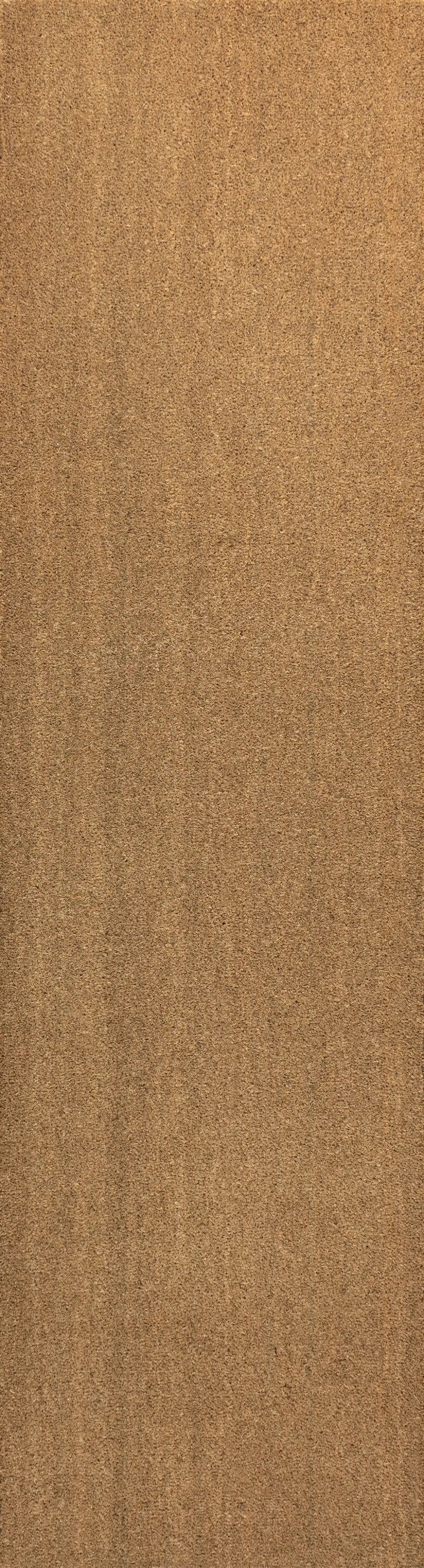 8' Light Brown Indoor Outdoor Runner Rug Homeroots Outdoor
