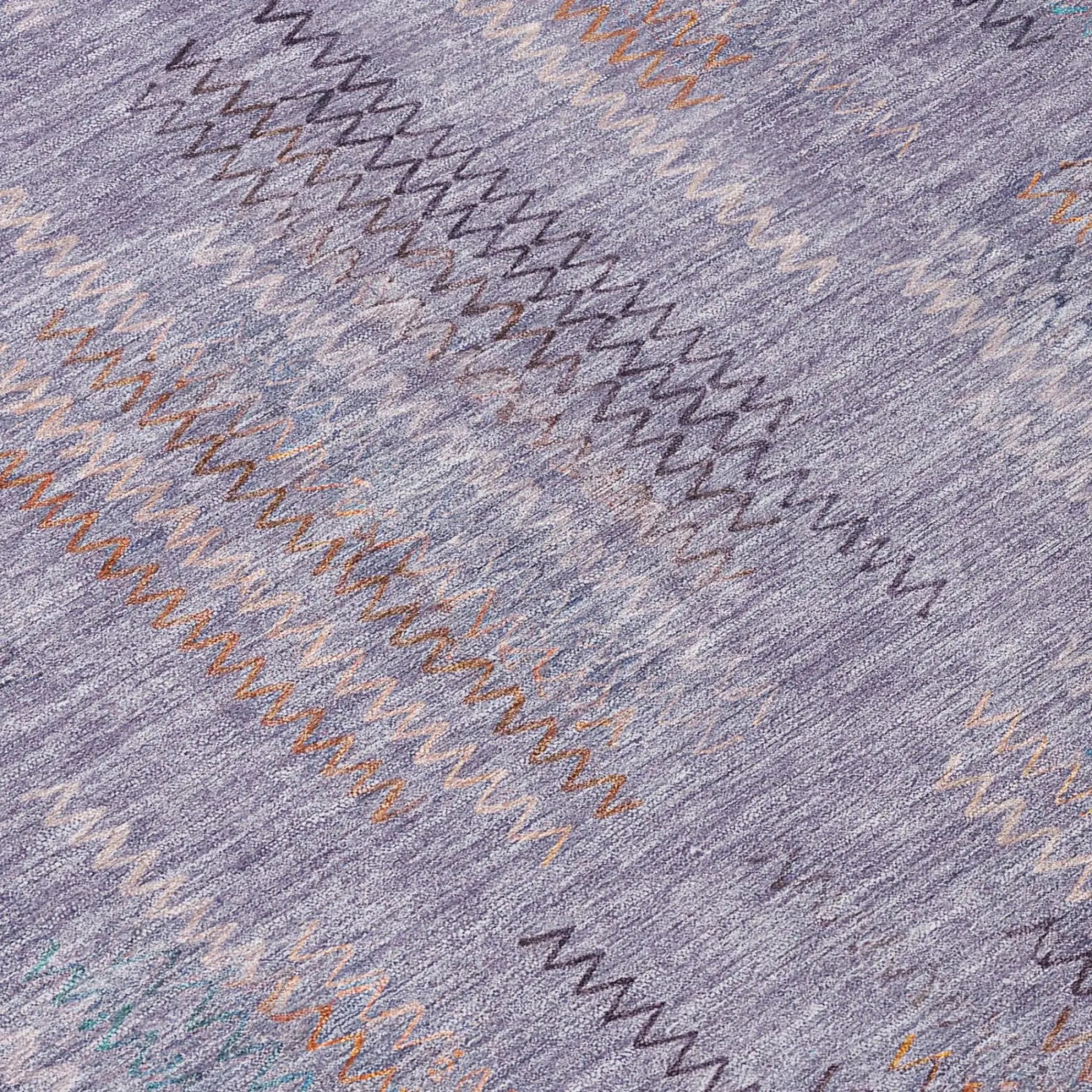 8' Plum And Purple Round Abstract Washable Indoor Outdoor Area Rug Homeroots Outdoor