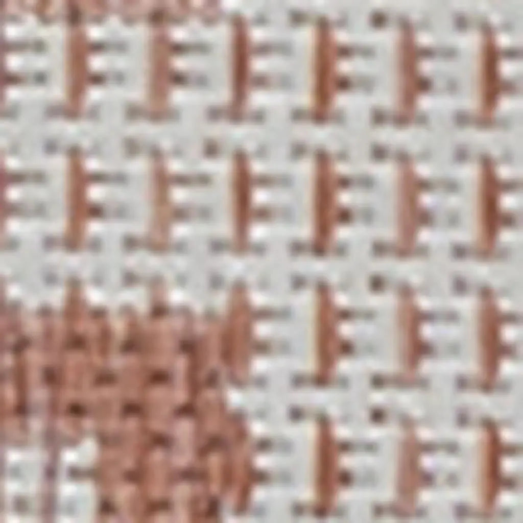 8' Salmon And Cream Trellis Indoor Outdoor Runner Rug Homeroots Outdoor