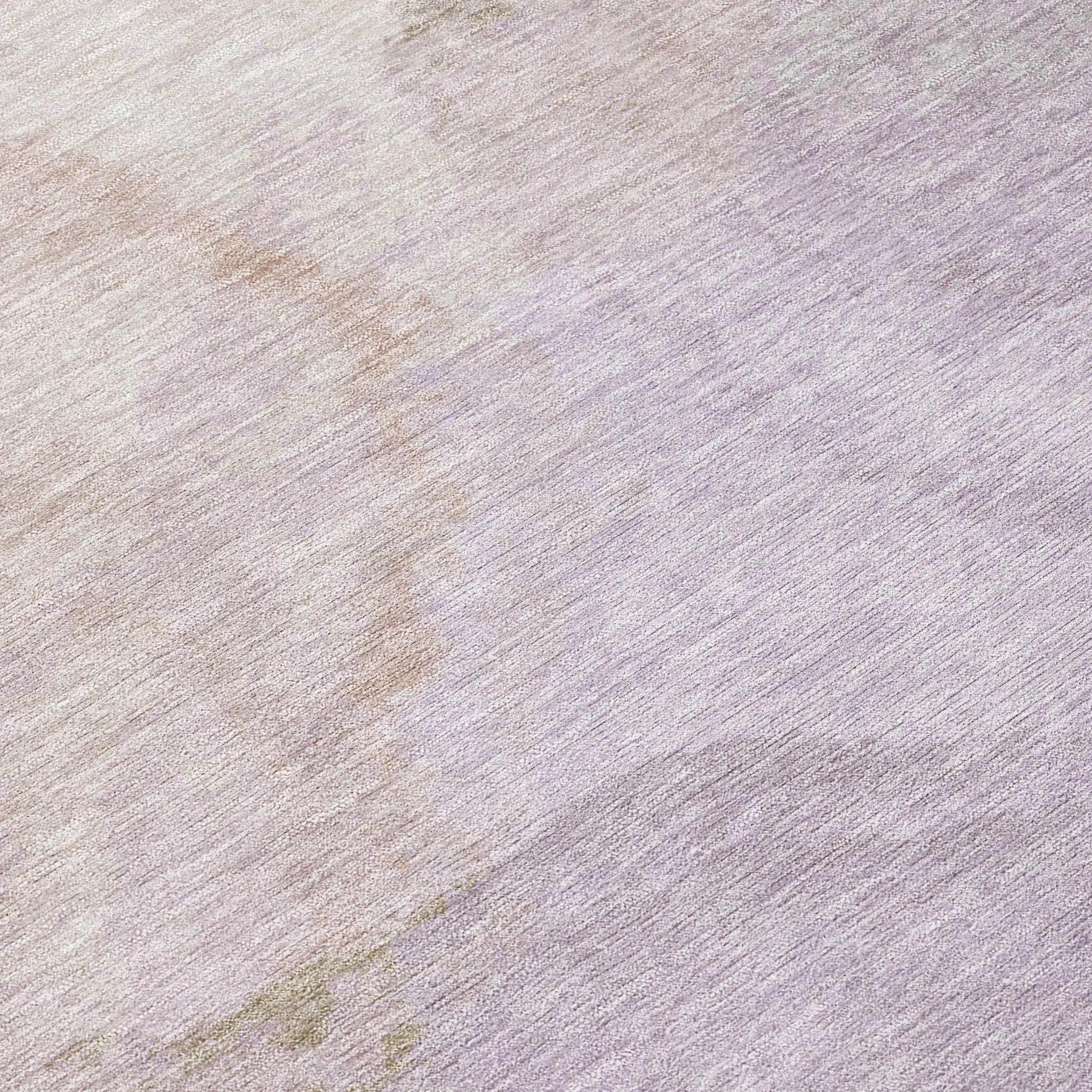 8' Taupe And Beige Round Abstract Washable Indoor Outdoor Area Rug Homeroots Outdoor