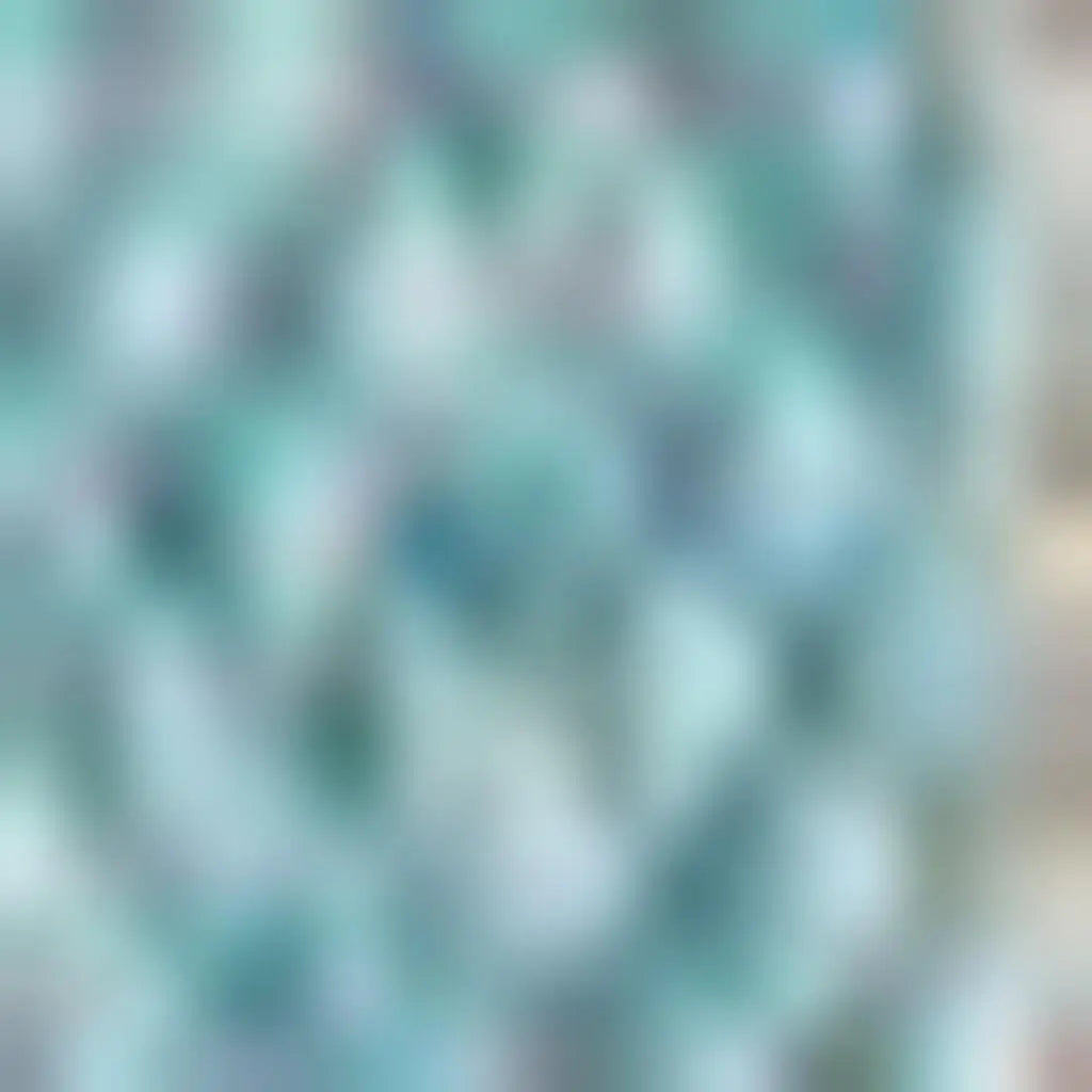 8' X 10' Aqua And Beige Striped Indoor Outdoor Area Rug Homeroots Outdoor