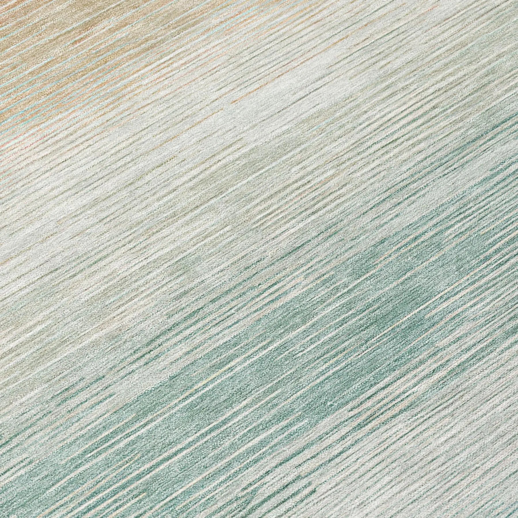 8' X 10' Aqua And Teal Blue Striped Washable Indoor Outdoor Area Rug Homeroots Outdoor