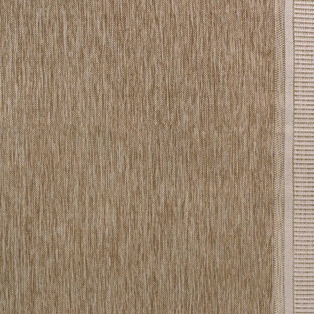 8' X 10' Beige And Cream Indoor Outdoor Area Rug Homeroots Outdoor