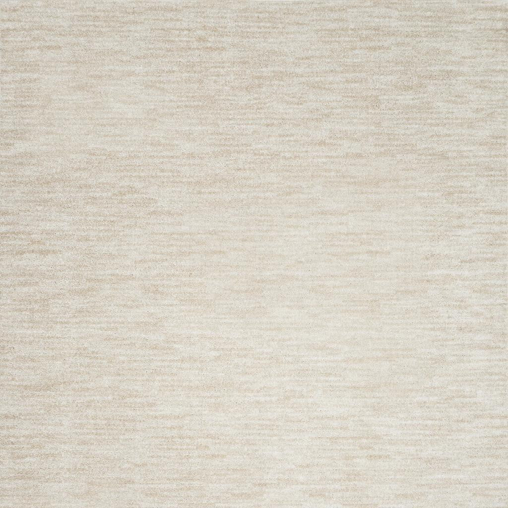 8' X 10' Beige And Ivory Indoor Outdoor Area Rug - GreatEagleInc