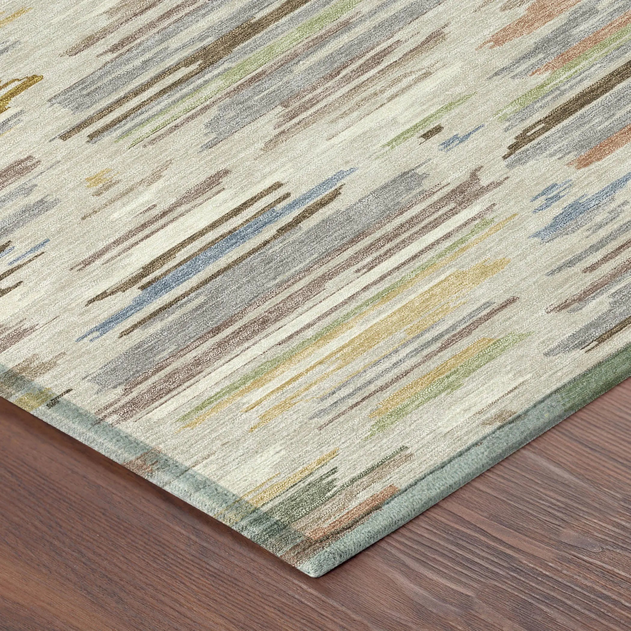 8' X 10' Beige And Ivory Southwestern Washable Indoor Outdoor Area Rug Homeroots Outdoor