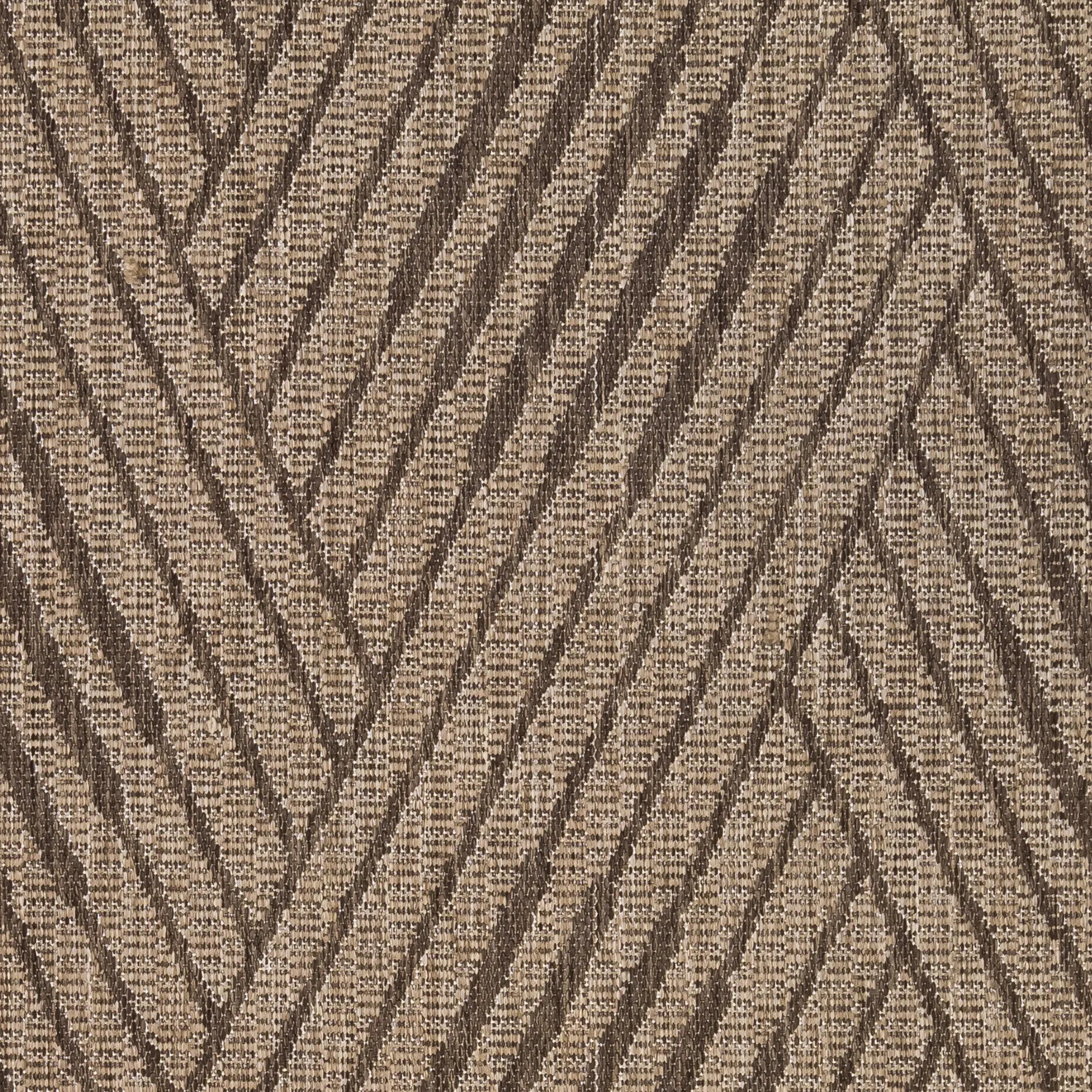8' X 10' Beige Geometric Stain Resistant Indoor Outdoor Area Rug Homeroots Outdoor