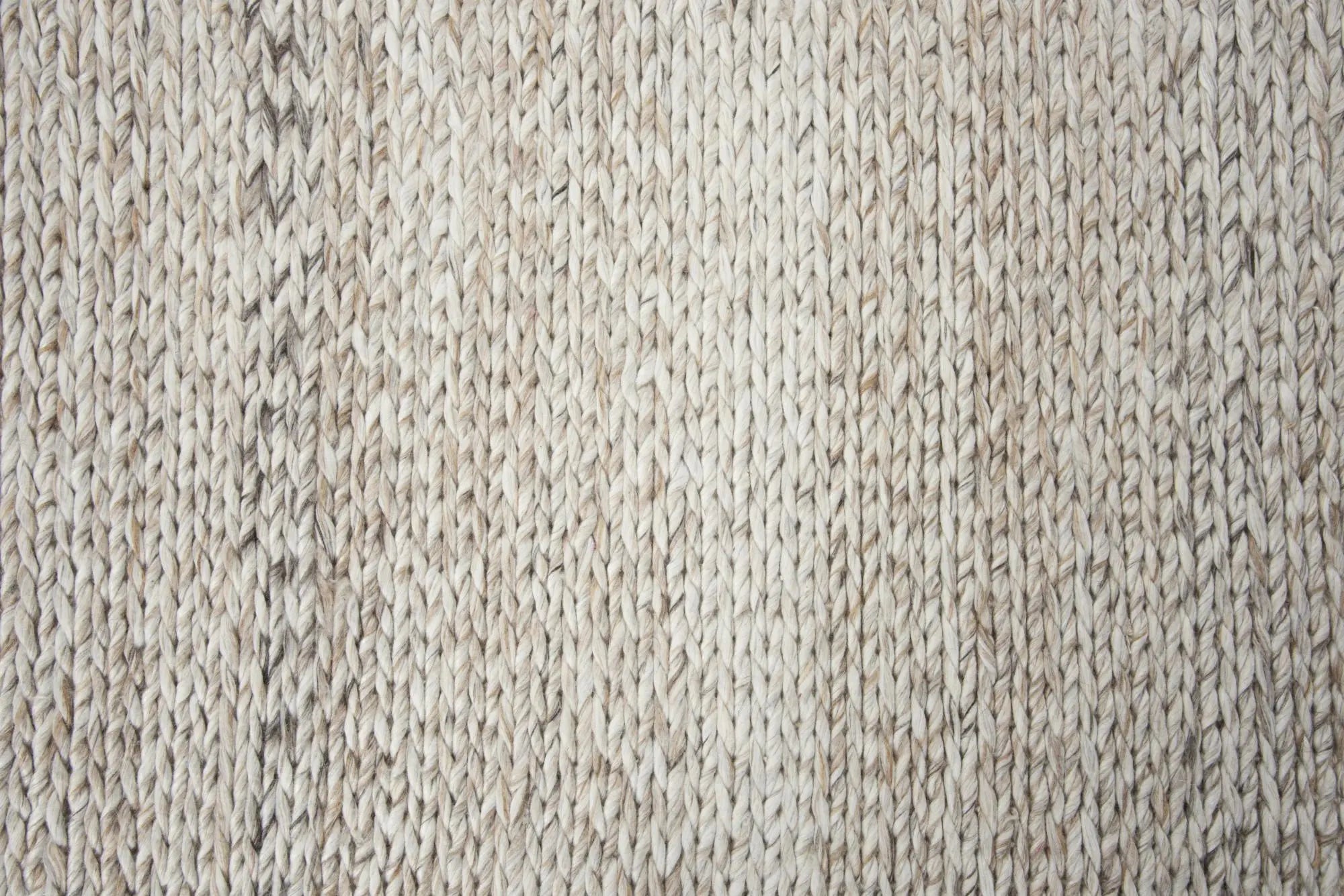 8' X 10' Beige Gray And Ivory Wool Hand Woven Area Rug Homeroots Home Decor