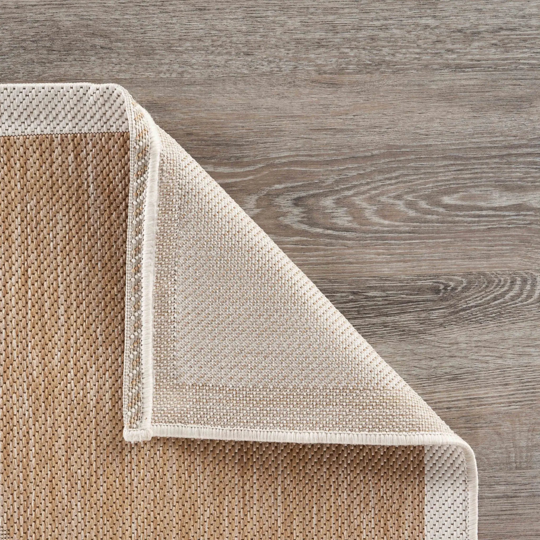 8' X 10' Beige Indoor Outdoor Area Rug Homeroots Outdoor