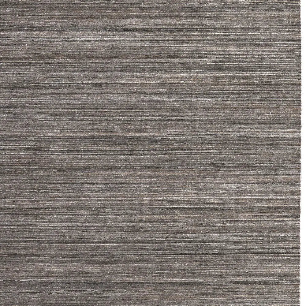 8' X 10' Black Gray And Brown Hand Woven Distressed Area Rug Homeroots Outdoor