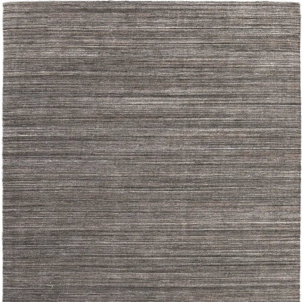 8' X 10' Black Gray And Brown Hand Woven Distressed Area Rug Homeroots Outdoor