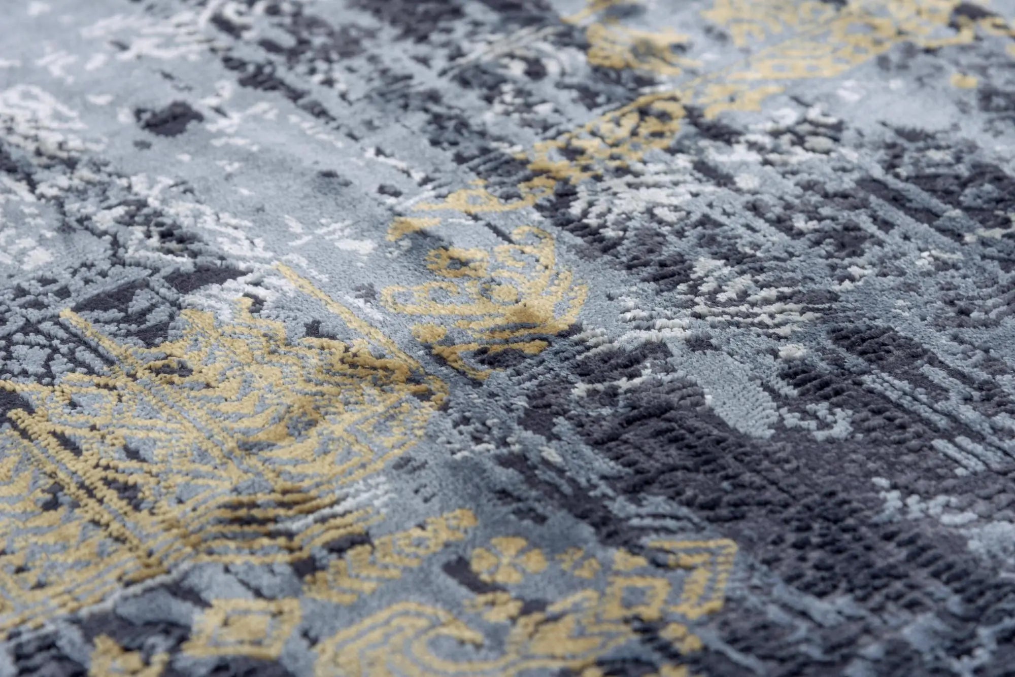 8' X 10' Black Gray Beige And Ivory Abstract Area Rug Homeroots Home Decor