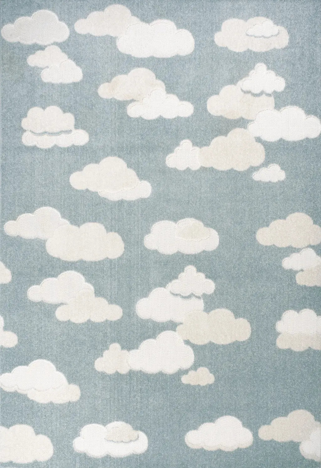 8' X 10' Blue And Ivory Polka Dot Indoor Outdoor Area Rug Homeroots Outdoor