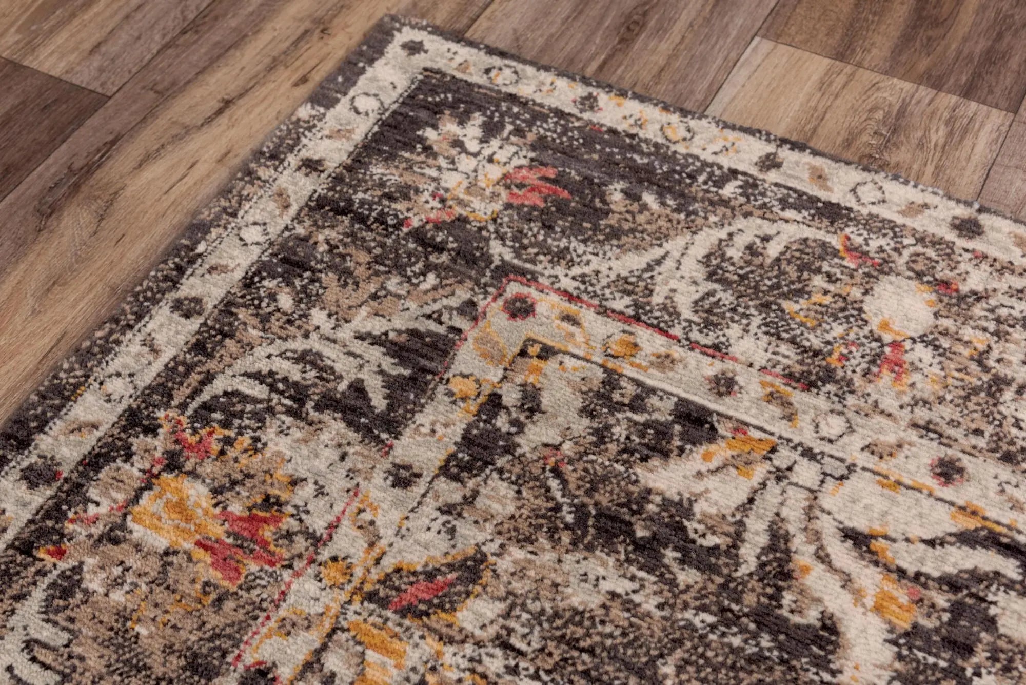 8' X 10' Brown Beige And Apricot New Zealand Lambs Wool Oriental Hand Carved Handmade Area Rug Homeroots Home Decor