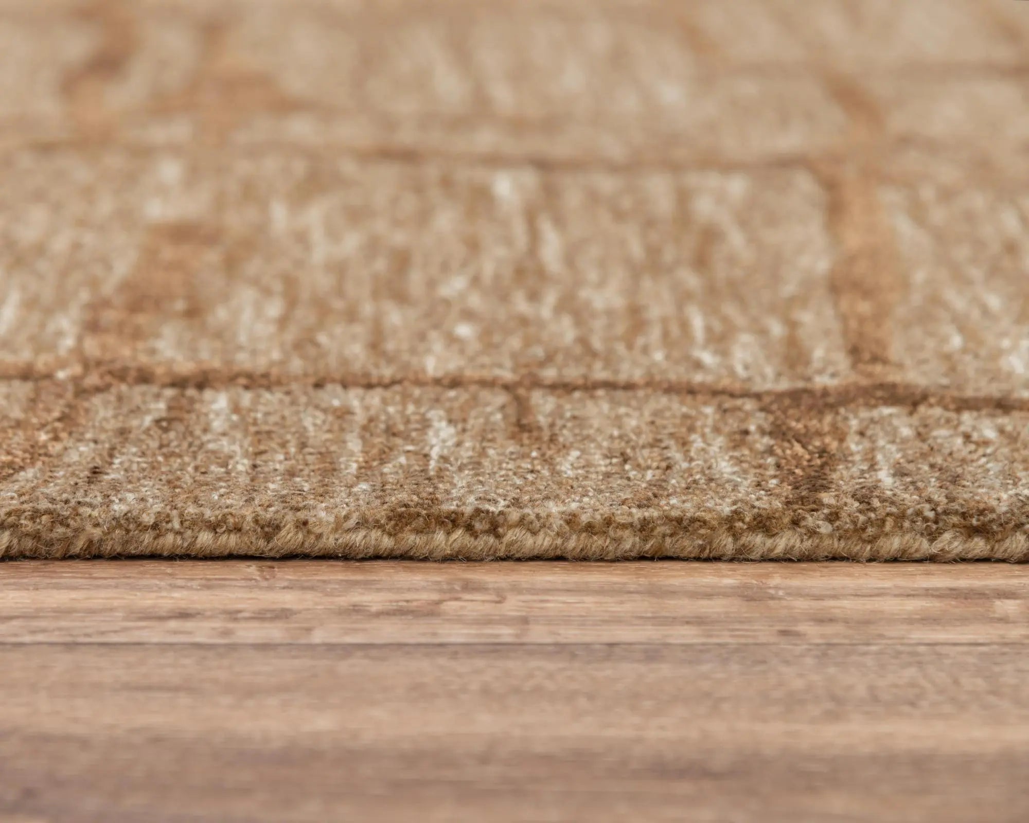 8' X 10' Brown Chocolate And Beige Wool Abstract Hand Tufted Area Rug Homeroots Home Decor