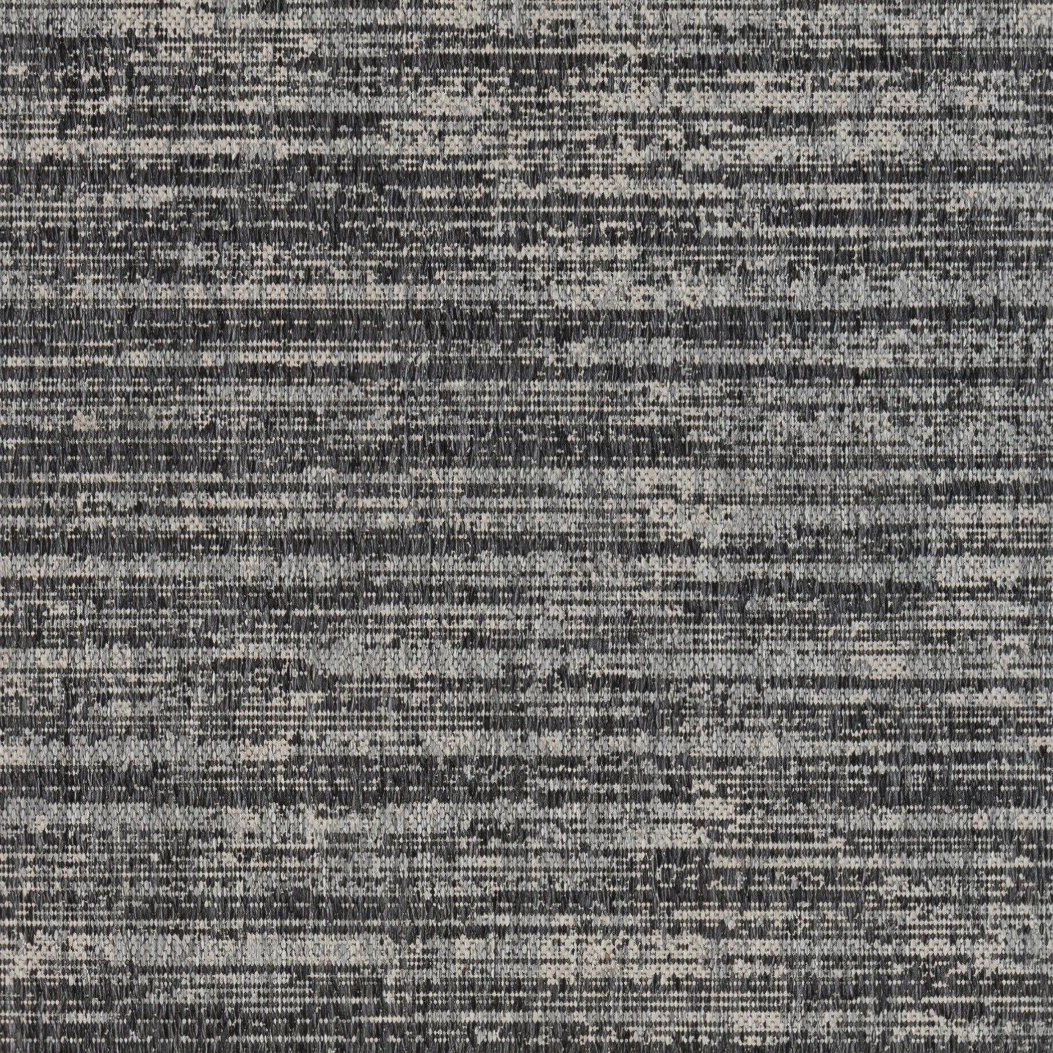 8' X 10' Brown and Ivory Striped Stain Resistant Indoor Outdoor Area Rug Homeroots Outdoor