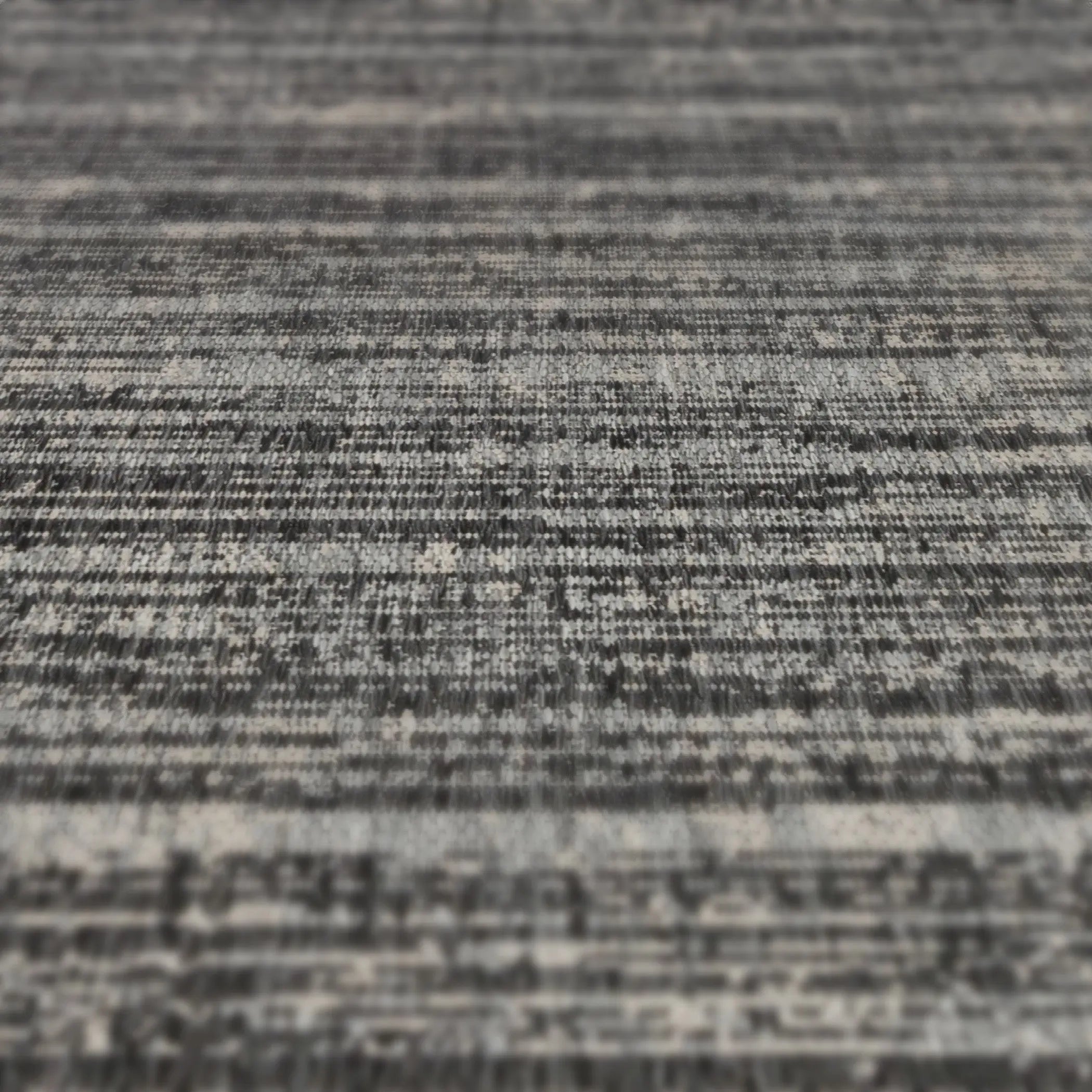 8' X 10' Brown and Ivory Striped Stain Resistant Indoor Outdoor Area Rug Homeroots Outdoor