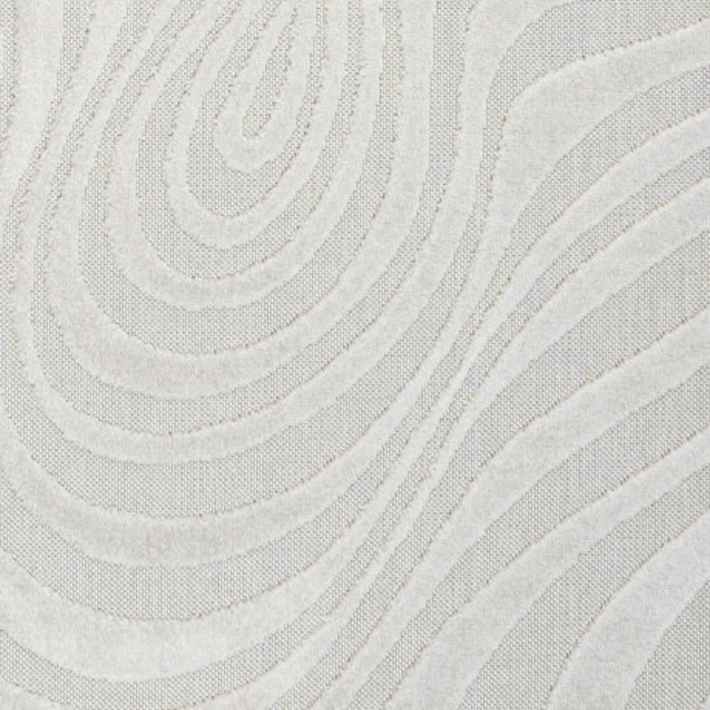 8' X 10' Cream And Ivory Abstract Indoor Outdoor Area Rug - GreatEagleInc
