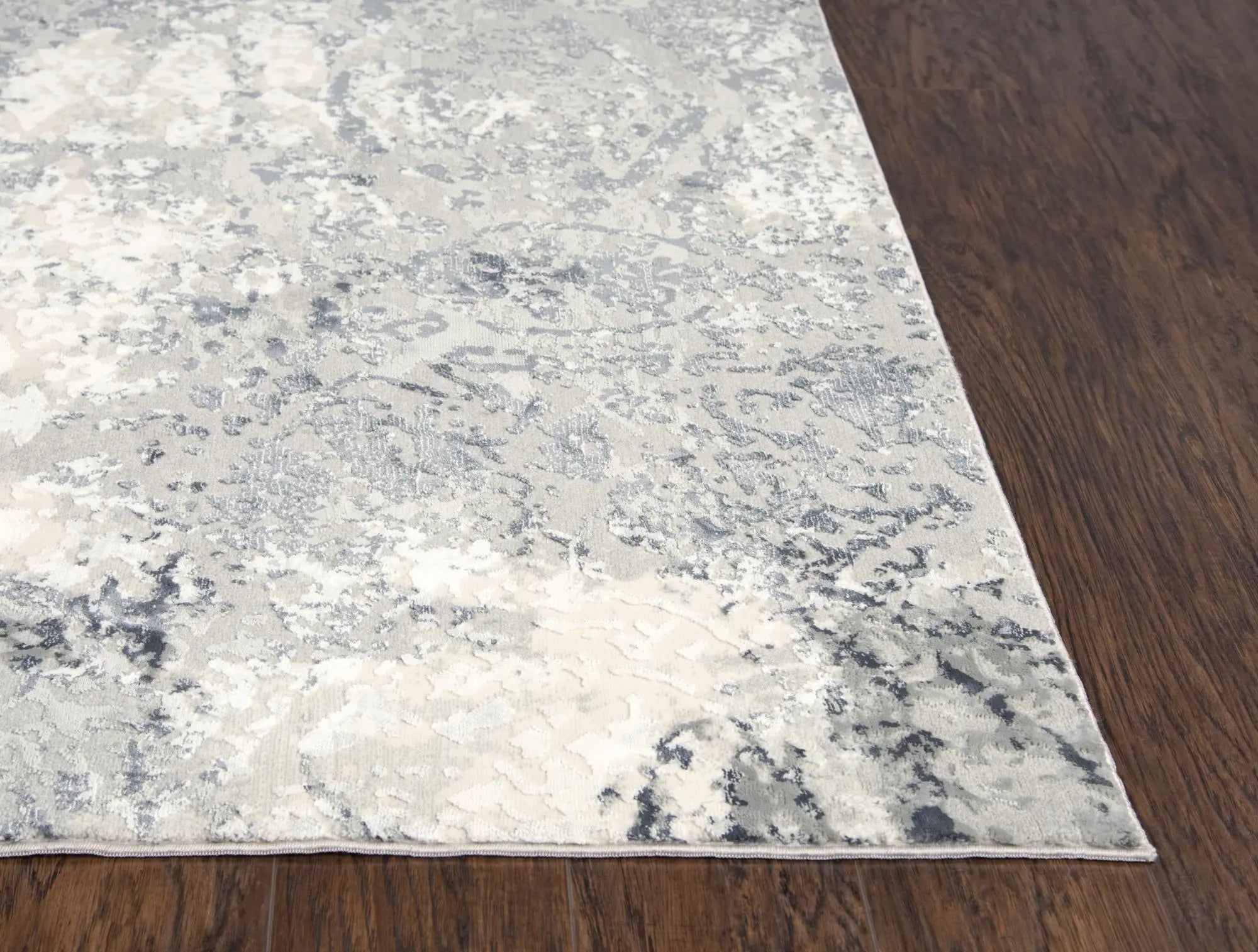 8' X 10' Cream Gray And Taupe Abstract Area Rug Homeroots Home Decor